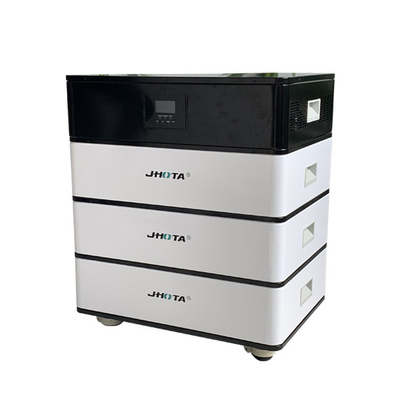 Lfp Deep Cycle Lithium Ion Battery , Home 15kwh Solar Stacked Energy Storage Battery