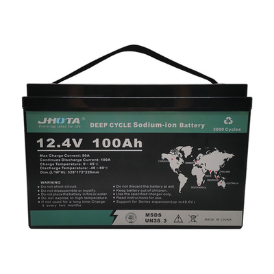 Energy Storage Sodium Ion Battery Packs 12.4V 100Ah 40140 Replace Heavy Lead Acid