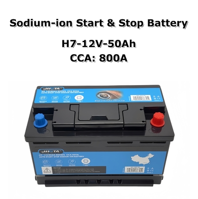 Nominal Capacity H7 12V 50Ah CCA 800A Start-Stop Battery Sodium-ion Battery Pack