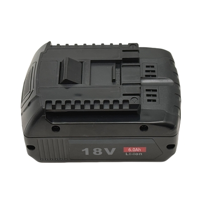 Built-in BMS 18V 6Ah Lithium-ion Battery DC Interface Replace Bosch Power Tools Battery