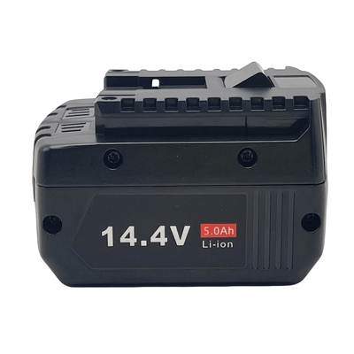 DC Charging Interface 14.4V Power Tools Battery for Bosch 5ah Lithium Ion Batteries